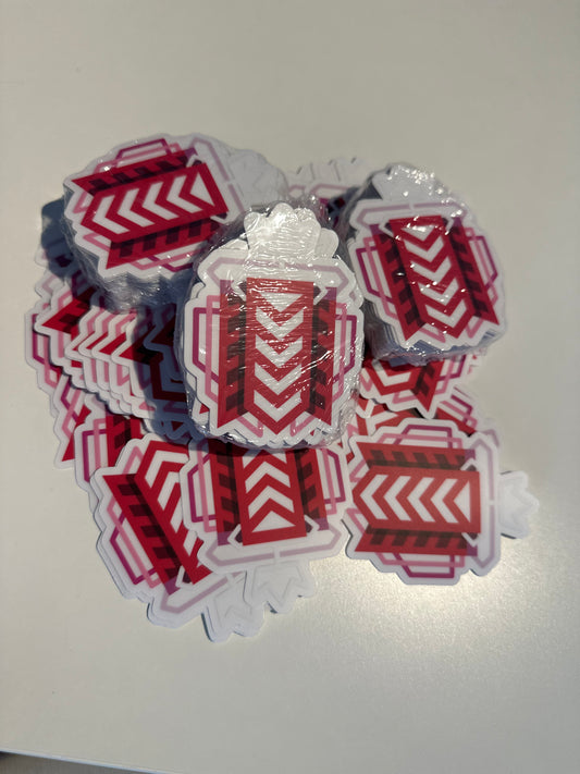 Champion Sticker - Naked Emblem