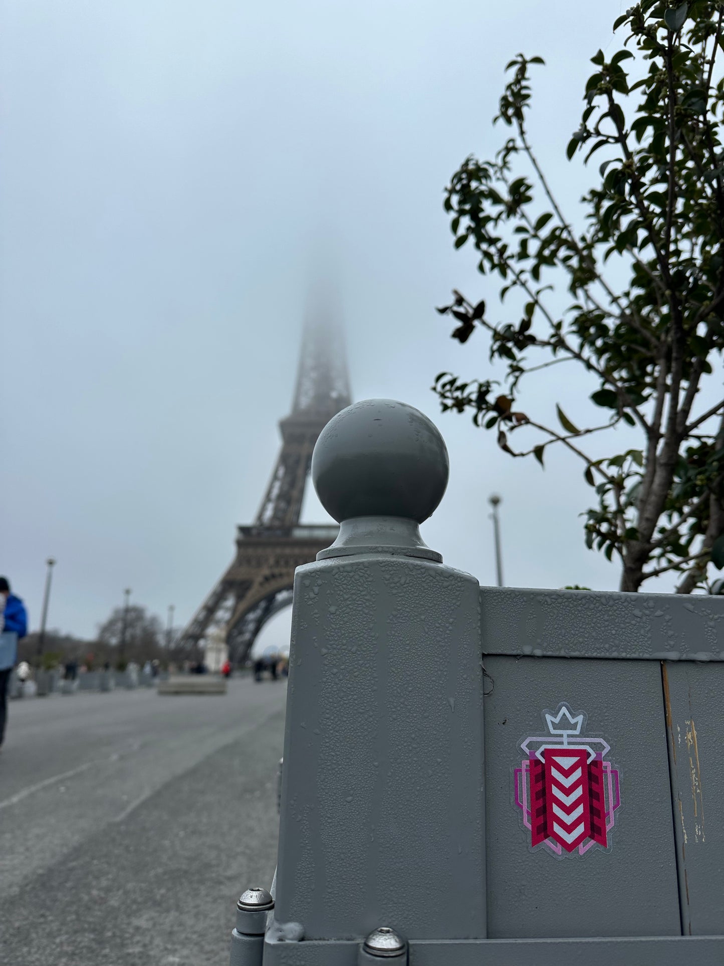 Champion Sticker - Naked Emblem