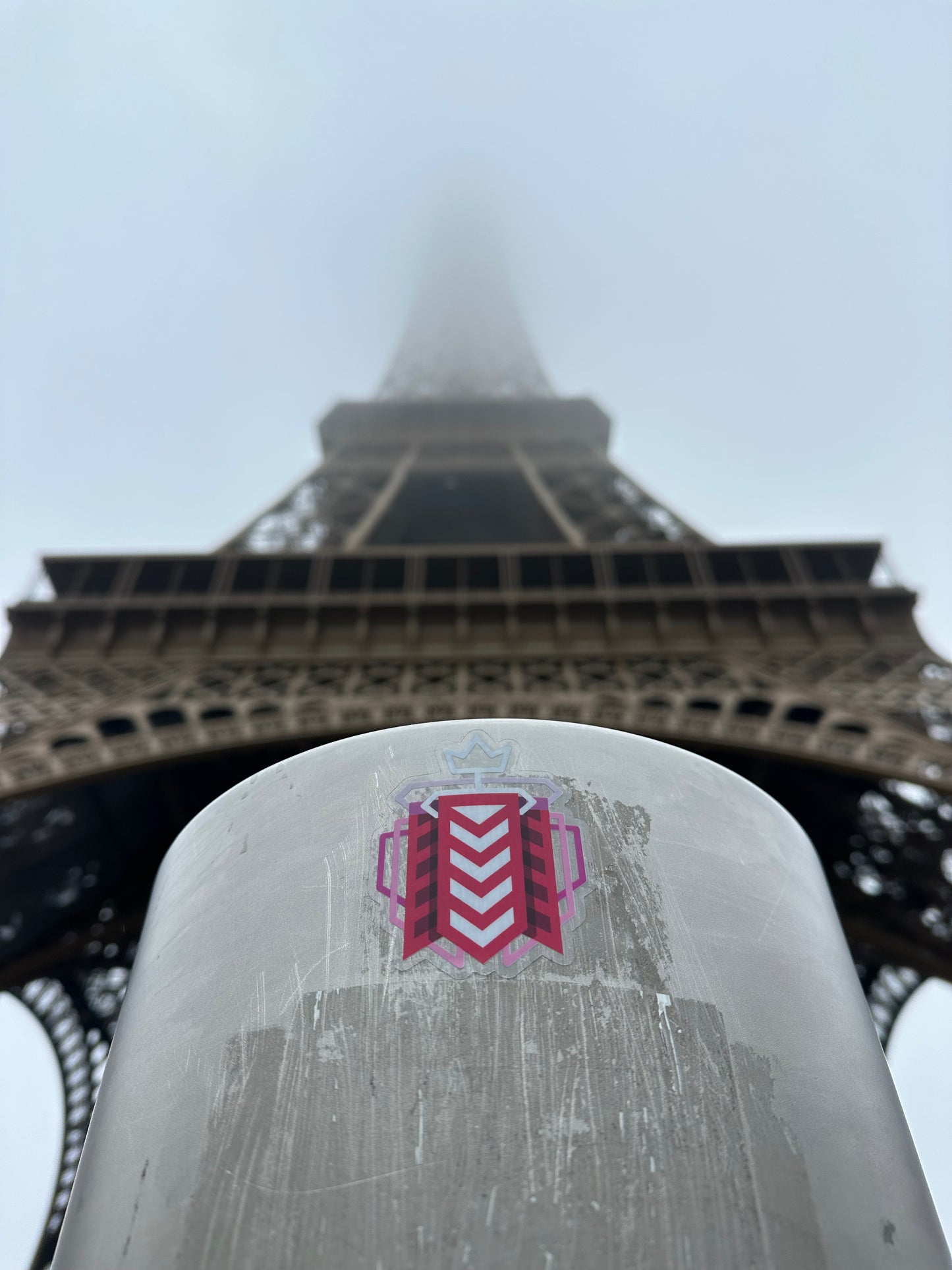 Champion Sticker - Naked Emblem